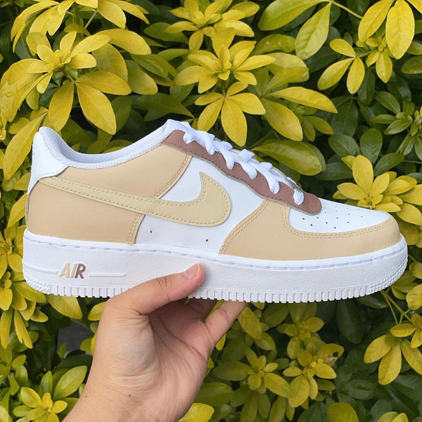 Triple Light Beige Air Force 1-oicustom