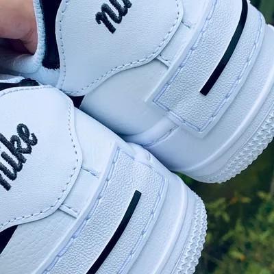 af1 shadow white and black