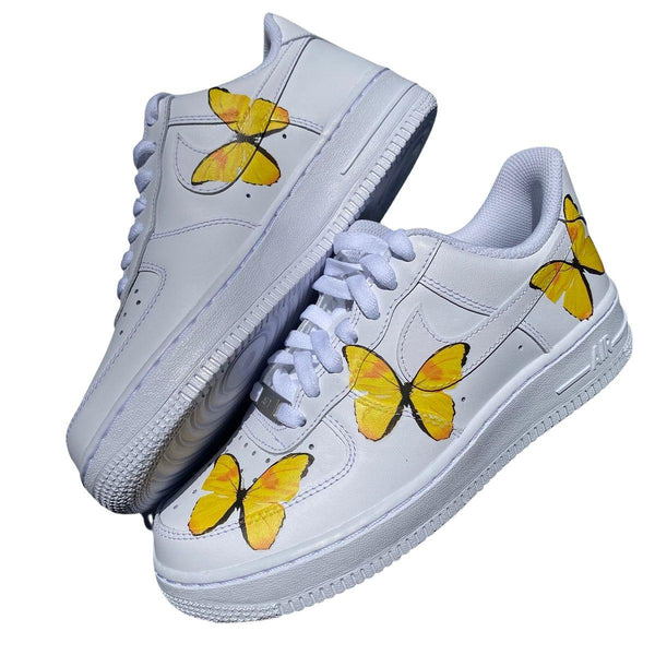 Yellow Butterfly AF1-oicustom