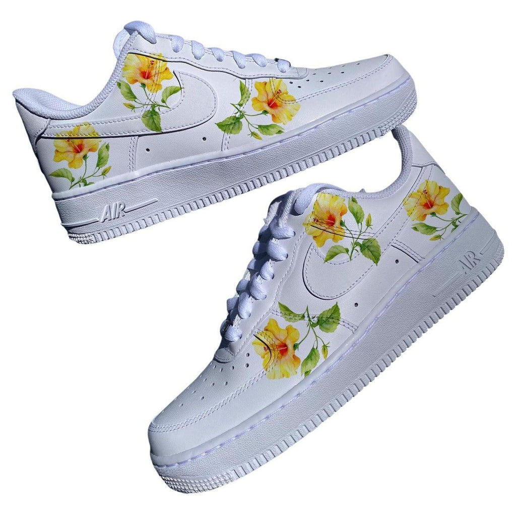 Yellow Hibiscus AF1-oicustom